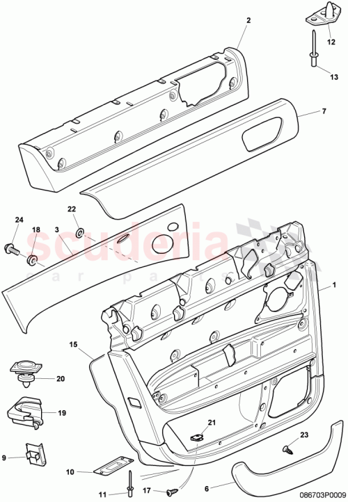 Part Diagram for Bentley 3W5868085L