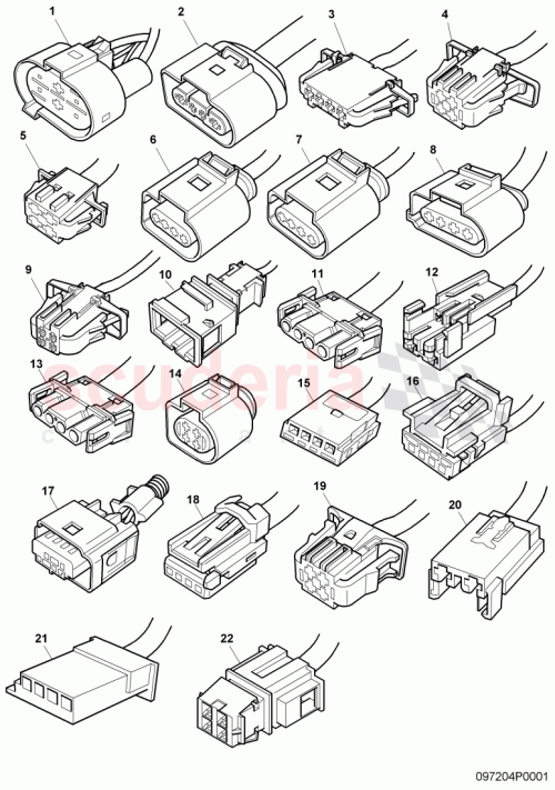 Part Diagram for Bentley 1J0972732