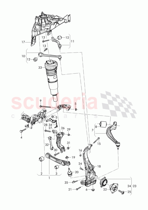 Part Diagram for Bentley 4M0 407 253 L
