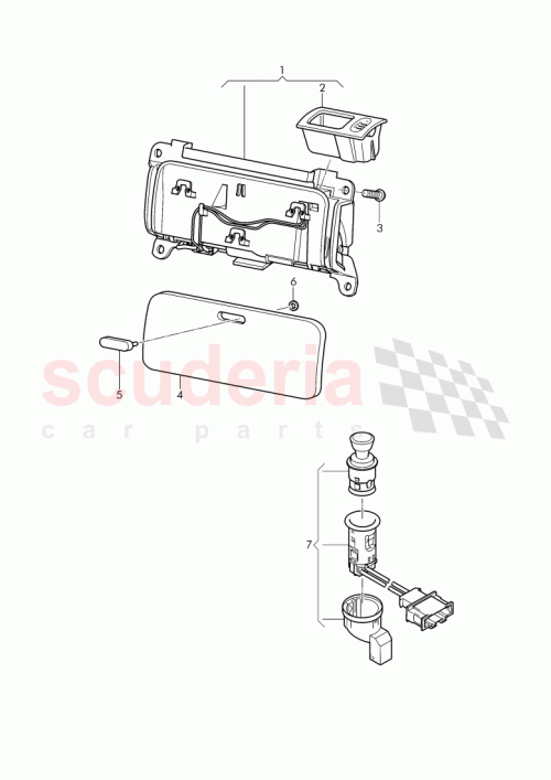 Part Diagram for Bentley 3W5863075G
