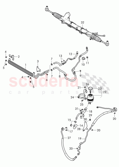 Part Diagram for Bentley 3W0 422 885 G