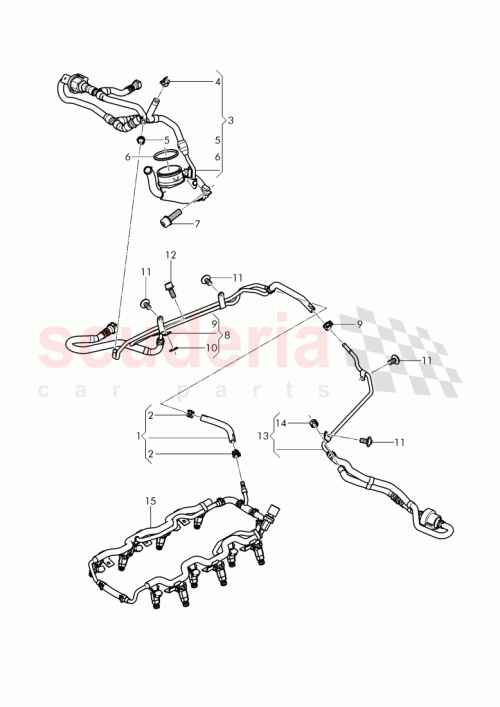 Part Diagram for Bentley 3W0 133 986 AE
