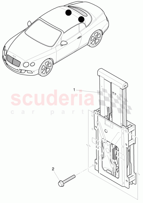 Part Diagram for Bentley 3W7 880 078 F