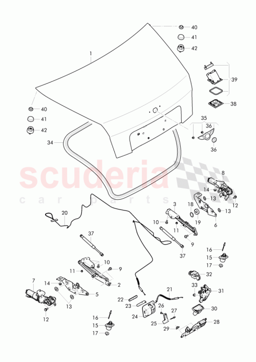 Part Diagram for Bentley 4W0 827 550 C