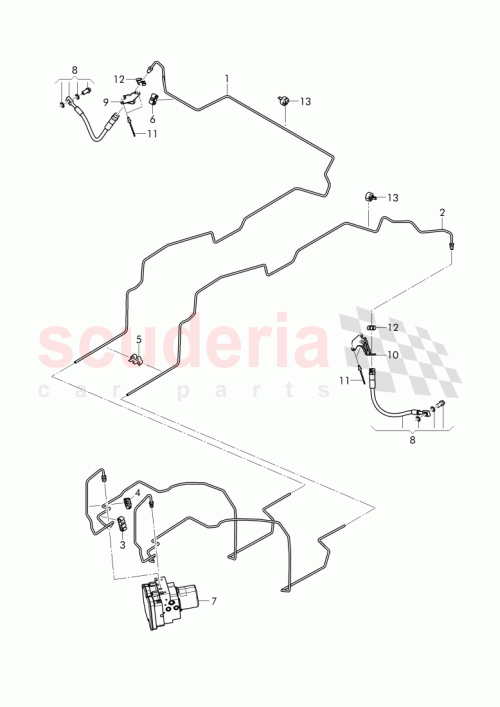 Part Diagram for Bentley 4M0614725L