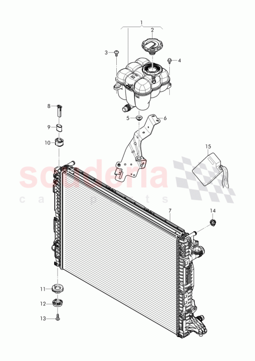 Part Diagram for Bentley JNV862564