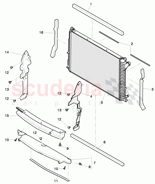 Part Diagram for Bentley 3W0 121 221 AT