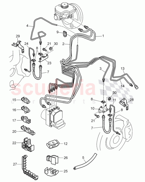 Part Diagram for Bentley 3W5 611 724 C