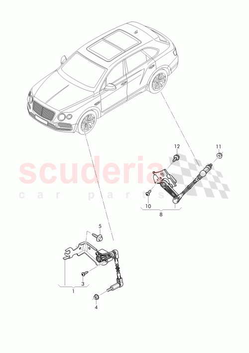 Part Diagram for Bentley N10442003