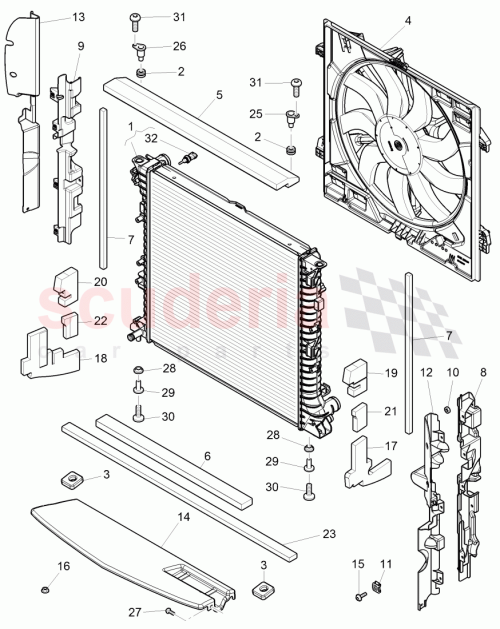 Part Diagram for Bentley 3Y0121254A