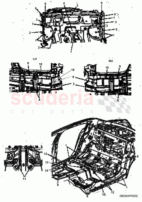 Part Diagram for Bentley N10539401