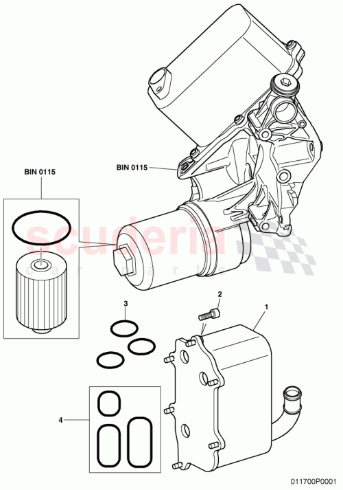 Part Diagram for Bentley 07C198037