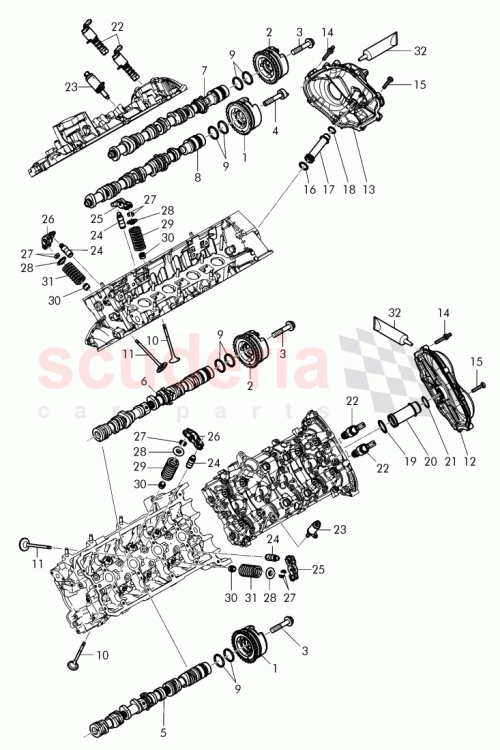 Part Diagram for Bentley 079 109 285 AB