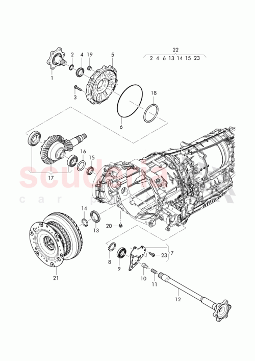 Part Diagram for Bentley 0D6 498 111