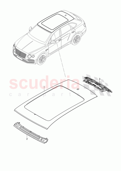 Part Diagram for Bentley 36A 817 017 H