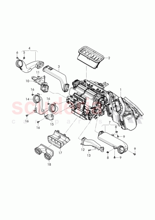 Part Diagram for Bentley 36A 819 723 A