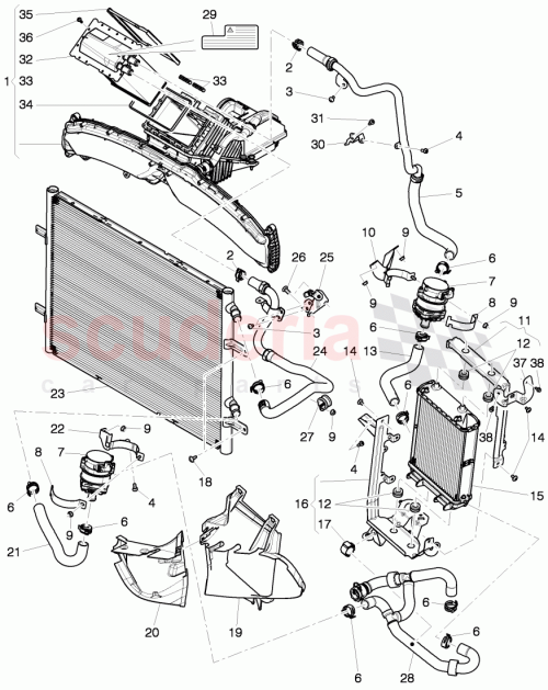 Part Diagram for Bentley 3W0 145 879 A