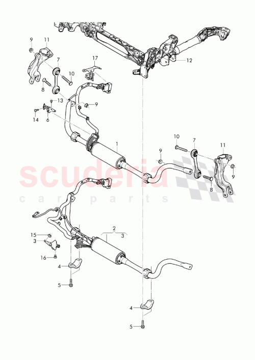 Part Diagram for Bentley 4M0411023AS