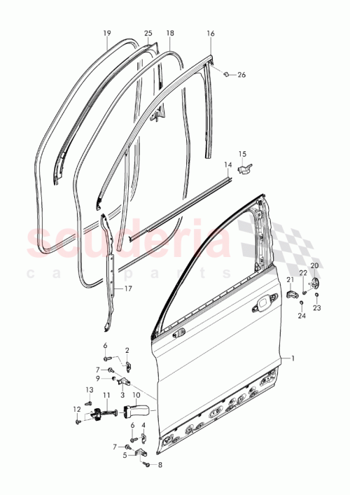 Part Diagram for Bentley 36A 831 052 B