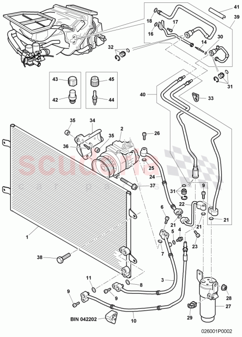 Part Diagram for Bentley 3W1260712G