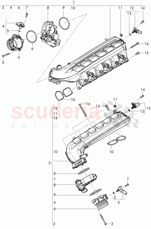 Part Diagram for Bentley N 910 971 01