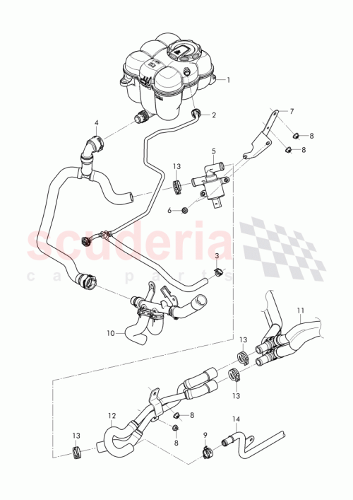 Part Diagram for Bentley 36A 819 147 A