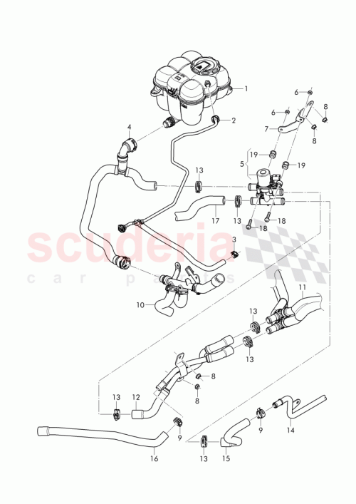 Part Diagram for Bentley 36A 265 372 B