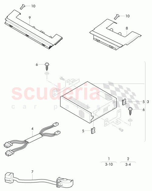 Part Diagram for Bentley JNV 919 122 C