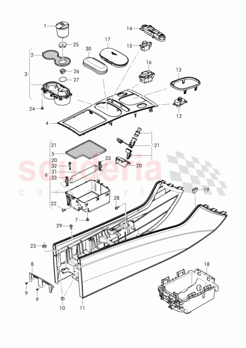 Part Diagram for Bentley 3W0858192D