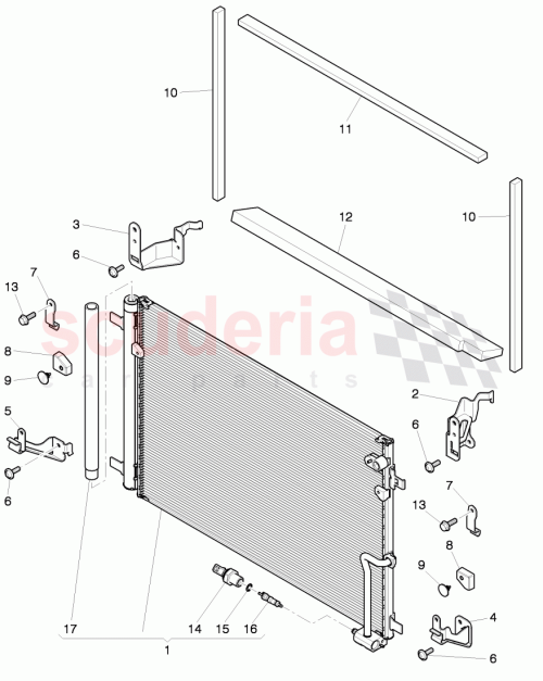 Part Diagram for Bentley 3Y0260436