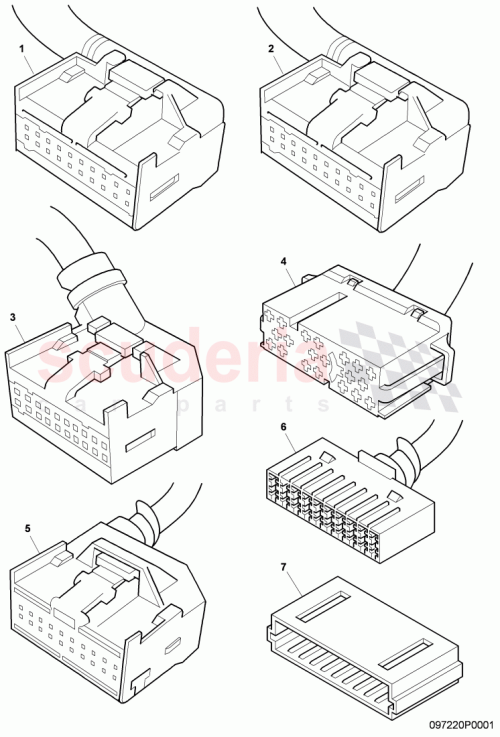 Part Diagram for Bentley 3W0972416A