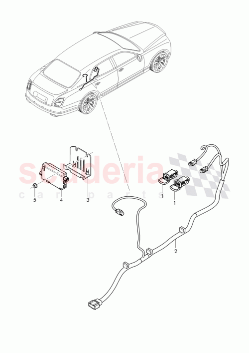Part Diagram for Bentley 3Y0 971 530