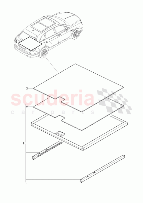Part Diagram for Bentley 36A 061 210 A