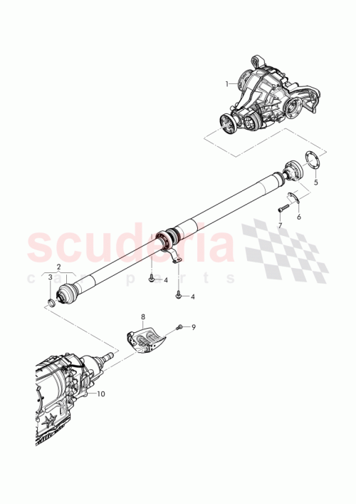 Part Diagram for Bentley 4M0521142A