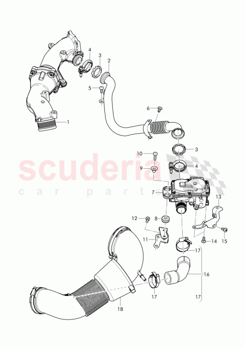 Part Diagram for Bentley 057 145 383 B