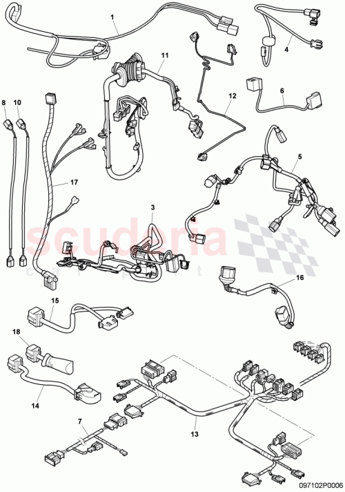 Part Diagram for Bentley 3W0971131