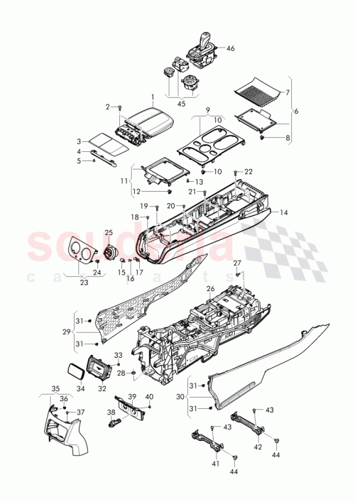 Part Diagram for Bentley WHT 002 605