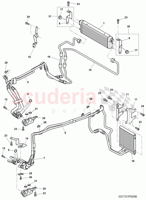 Part Diagram for Bentley 3W0317837F