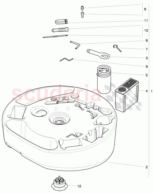 Part Diagram for Bentley 4A0803899F