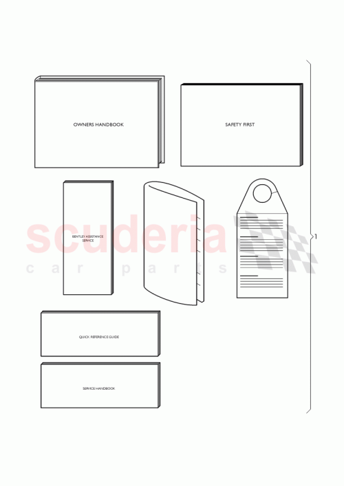 Part Diagram for Bentley 390 012 006 KN