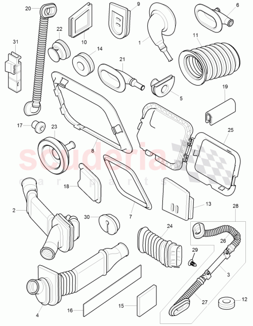 Part Diagram for Bentley 3D0971882C