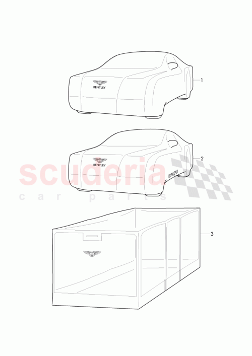Part Diagram for Bentley 3W5 861 985 R