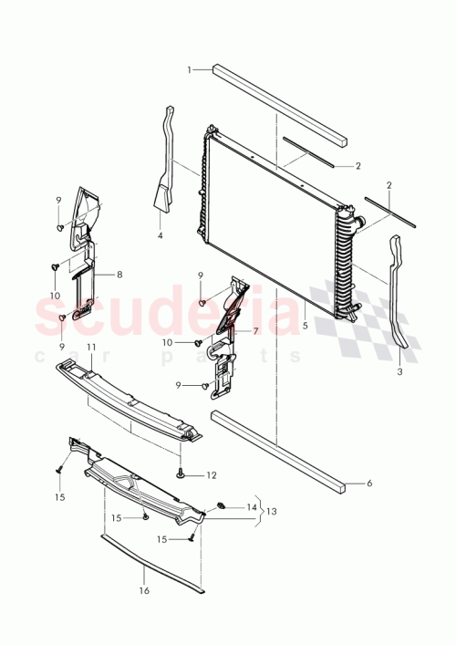 Part Diagram for Bentley 3W0 121 333 D