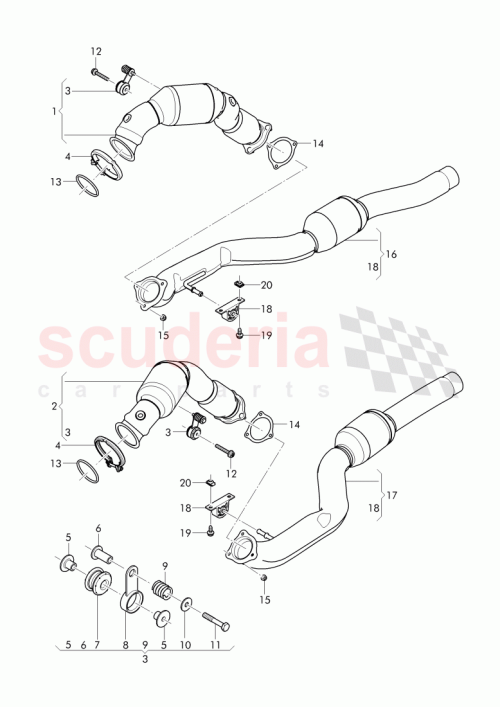 Part Diagram for Bentley 5Q0 253 115 B