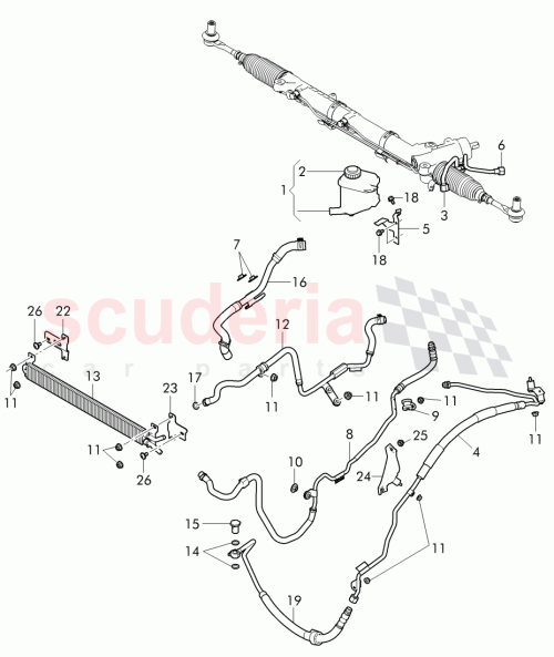 Part Diagram for Bentley 3W0 422 848 A