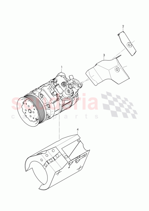 Part Diagram for Bentley 4W0 816 564