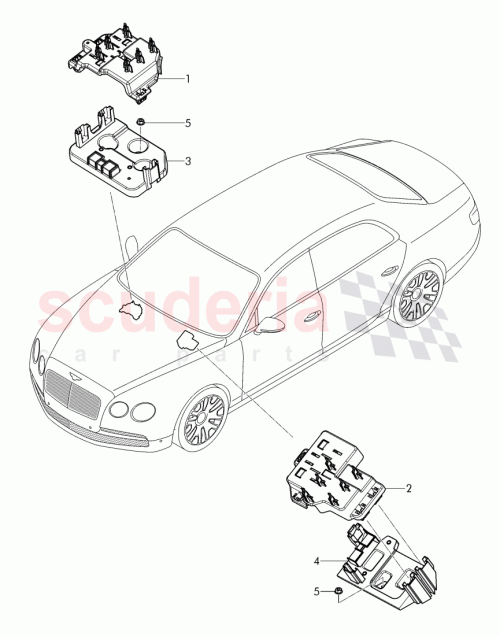 Part Diagram for Bentley 3W1 971 858 A