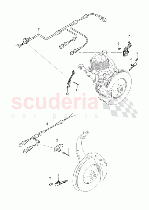 Part Diagram for Bentley 4M0 927 803 C