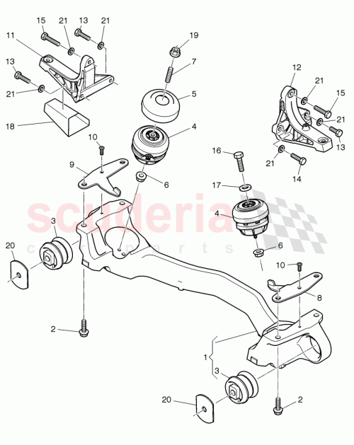 Part Diagram for Bentley 3Y0 199 205 C