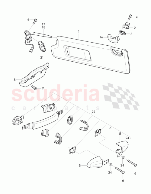 Part Diagram for Bentley 4W0 857 551